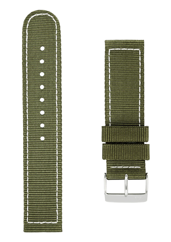Green Nylon Strap - 21 mm