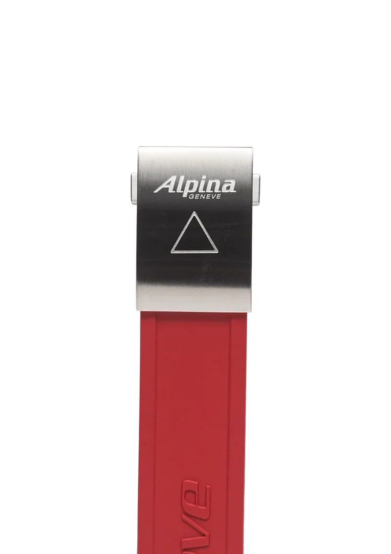 Red Silicon Strap - 22 mm