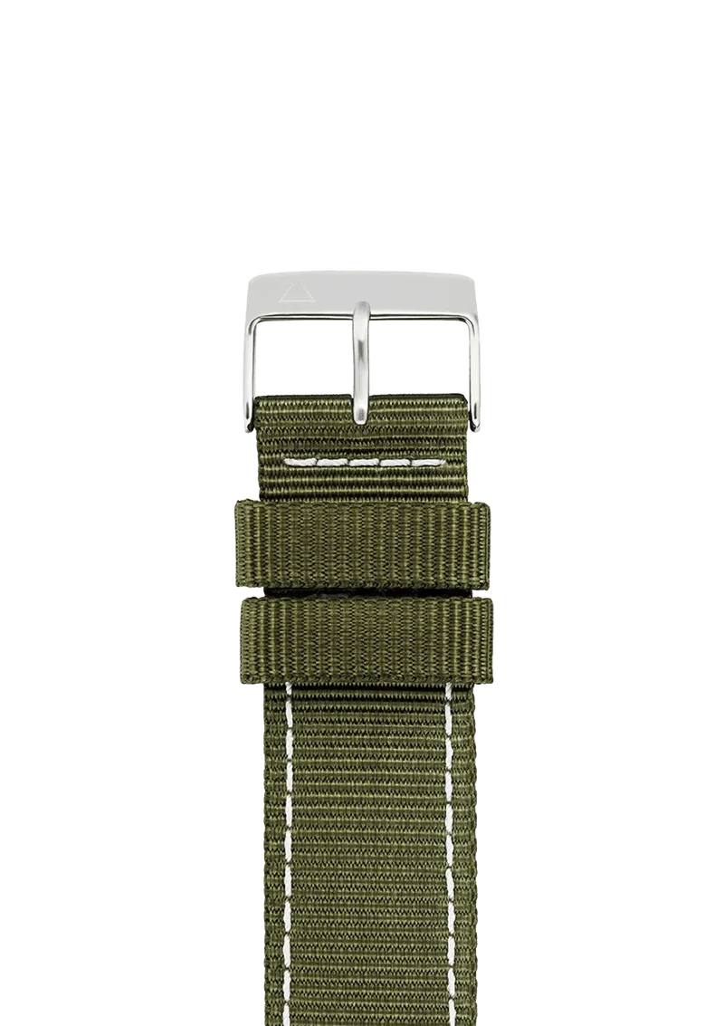 Green Nylon Strap - 21 mm