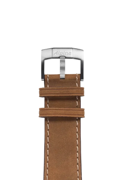 Brown Calf Leather Strap - 22 mm